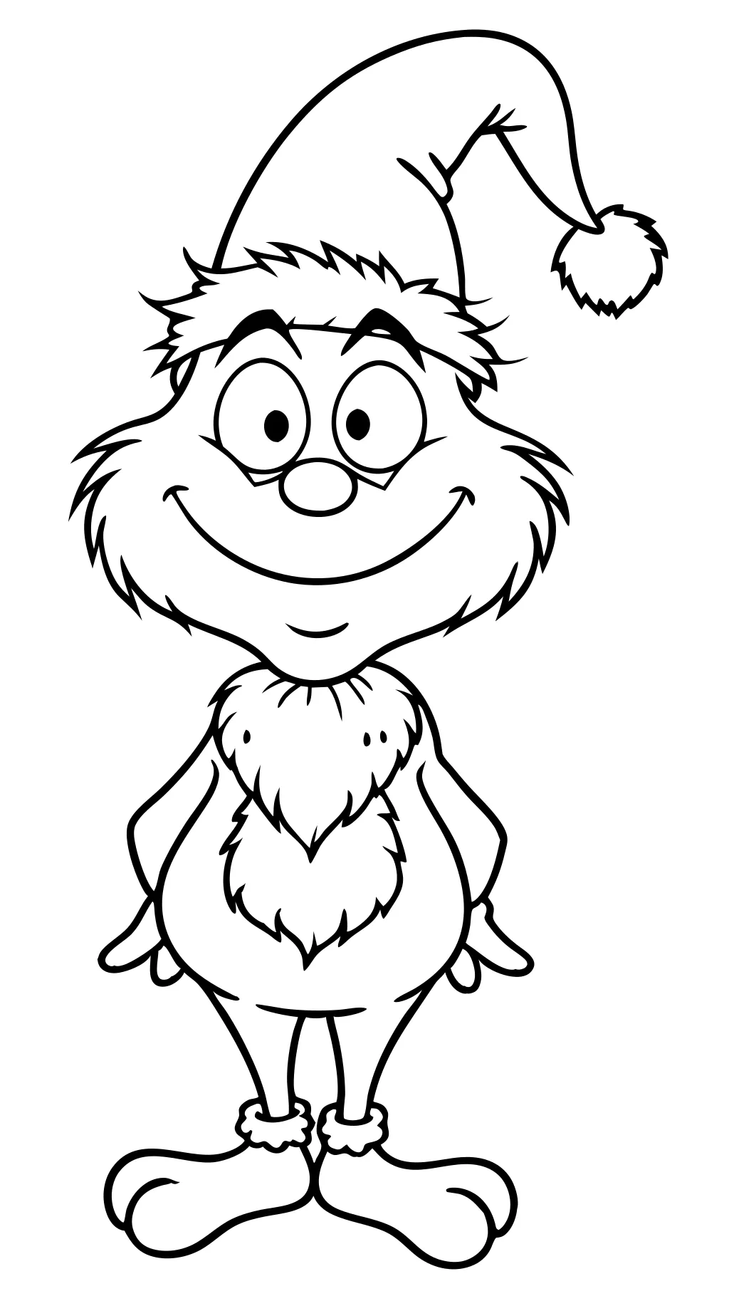 coloriages de grinch gratuit